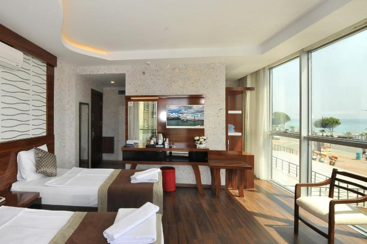 Uk Blue Coast Hotel (Adults Only) Alanya Bagian luar foto