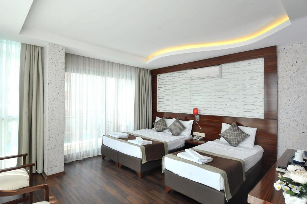 Uk Blue Coast Hotel (Adults Only) Alanya Bagian luar foto